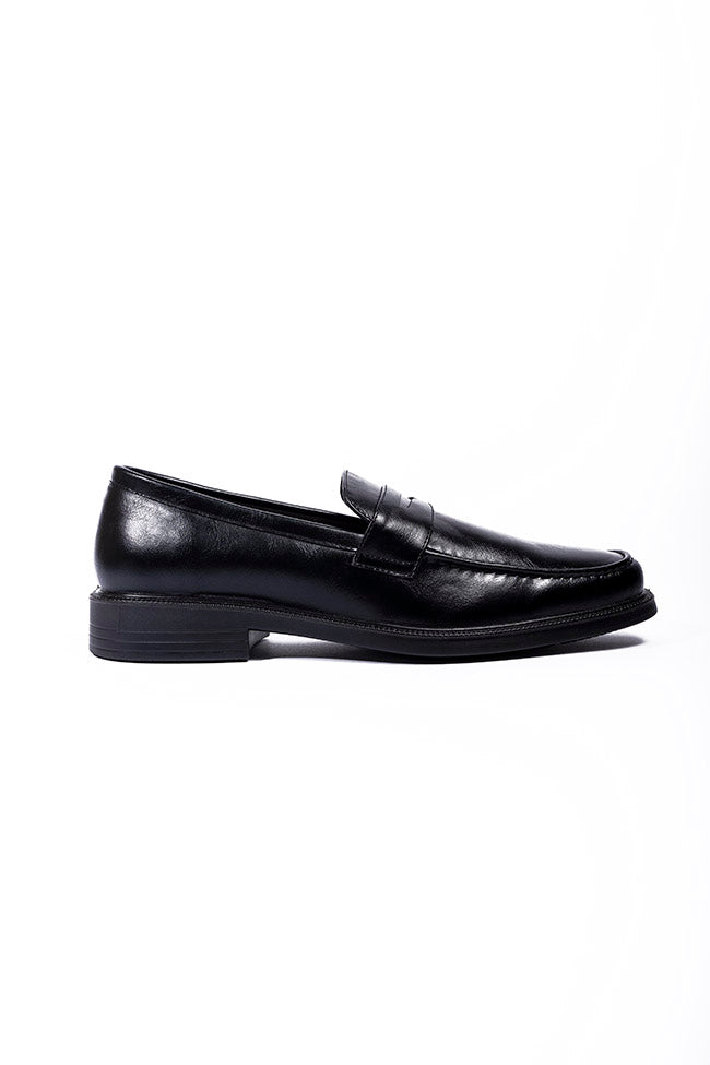 Hunter PU Apron Black Dr. Lightfoot Loafer