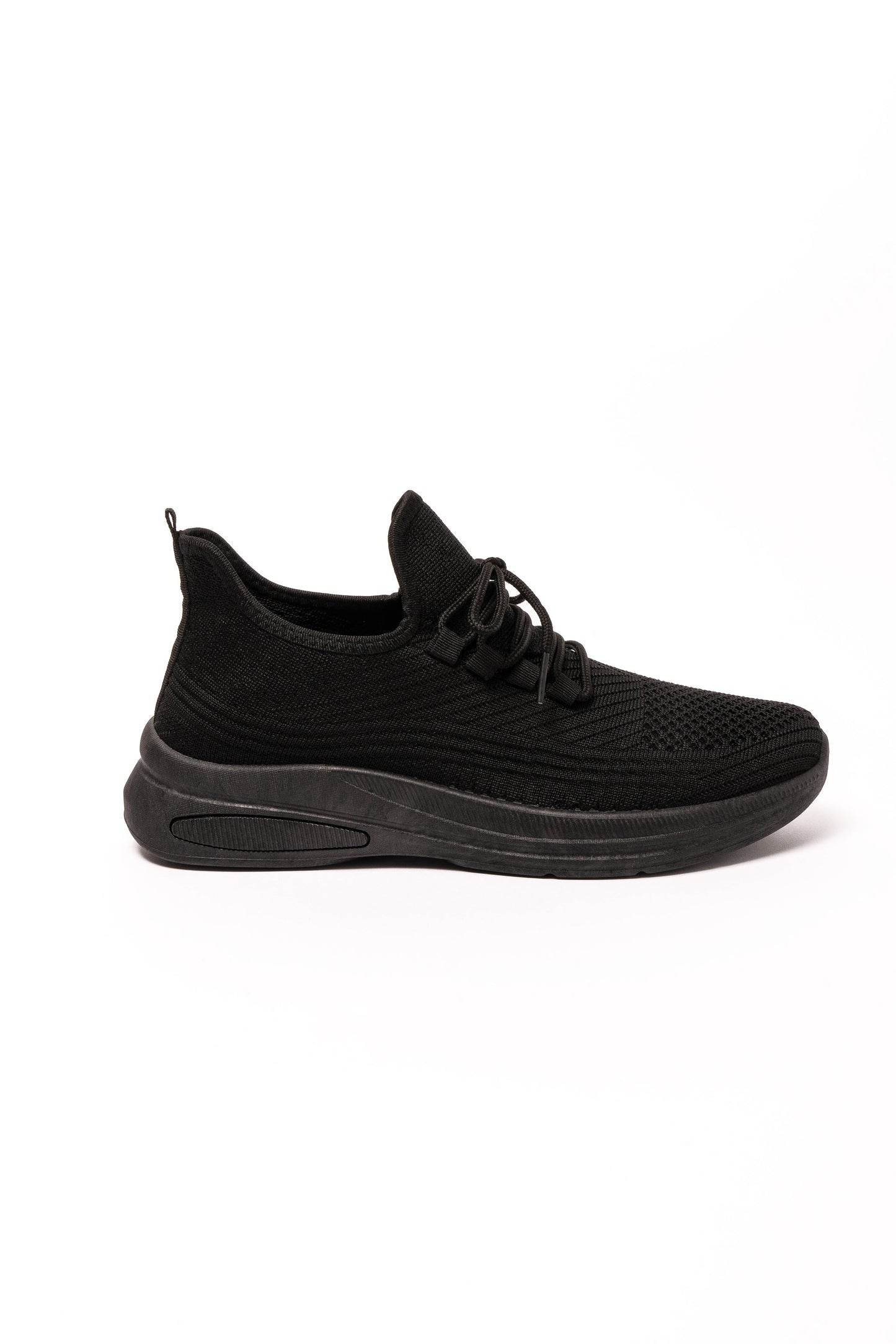 Mason Men's Knitted Slip on Trainer Black