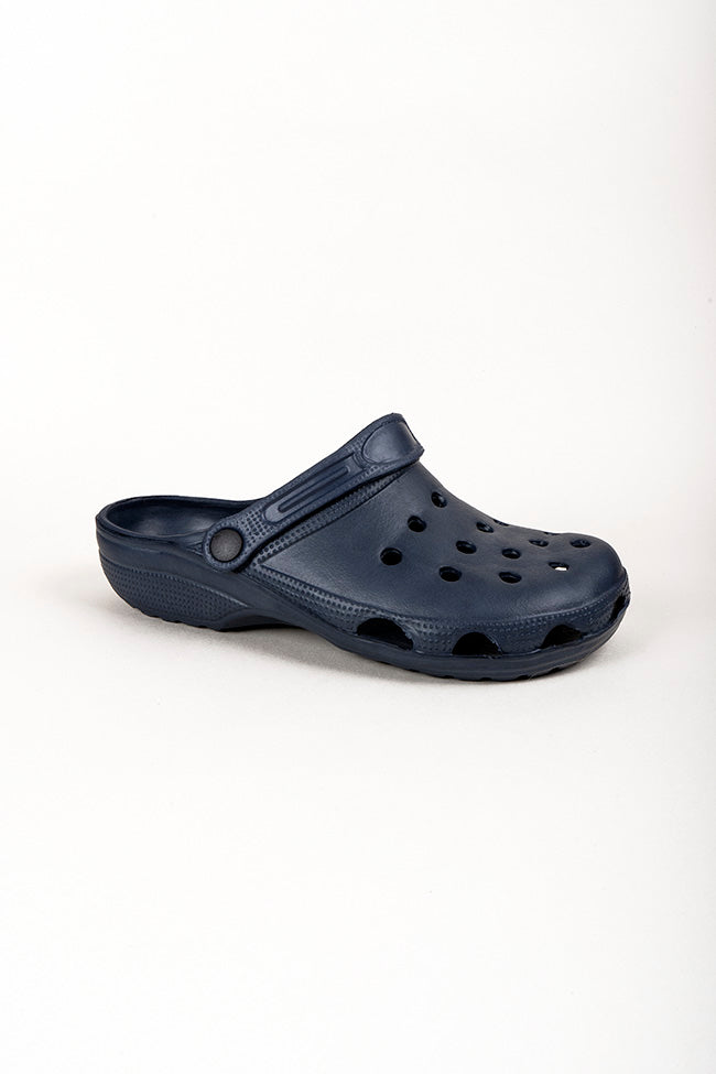 Connor Men Navy Clogs