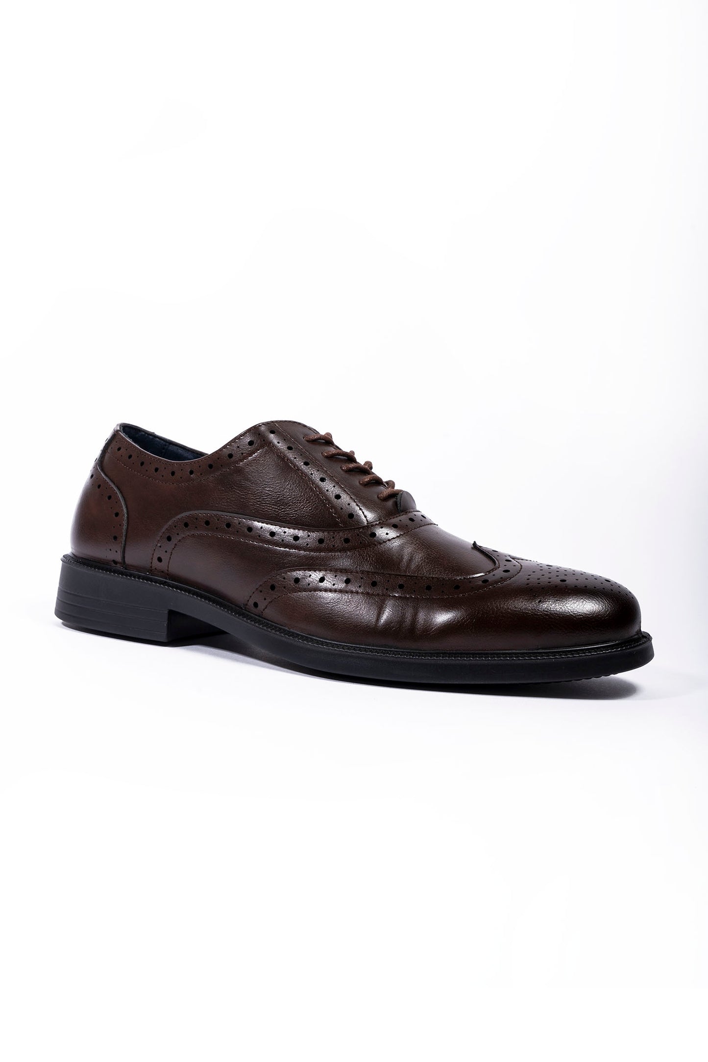 Arthur Men's Brown Oxford Brogue Dr. Lightfoot Men's Casual