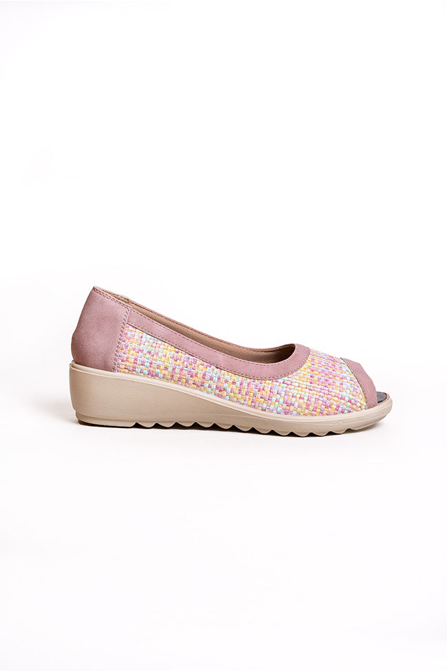 Celine Dr. Lighfoot Ladies Open Toe Pink Slip On Casuals Wholesale