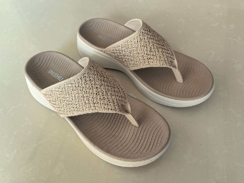 Hallie Toe Post Ladies Blush Sandal