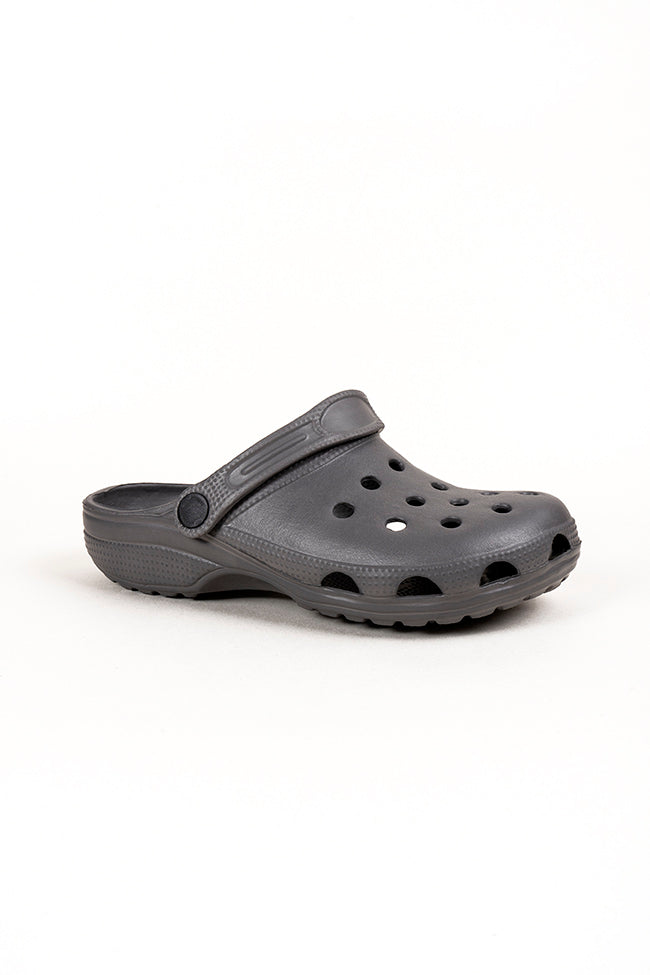 Charlie Youth Grey Clogs 28 Pairs