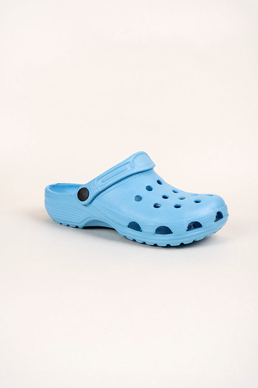 Justin Youth Blue Clogs