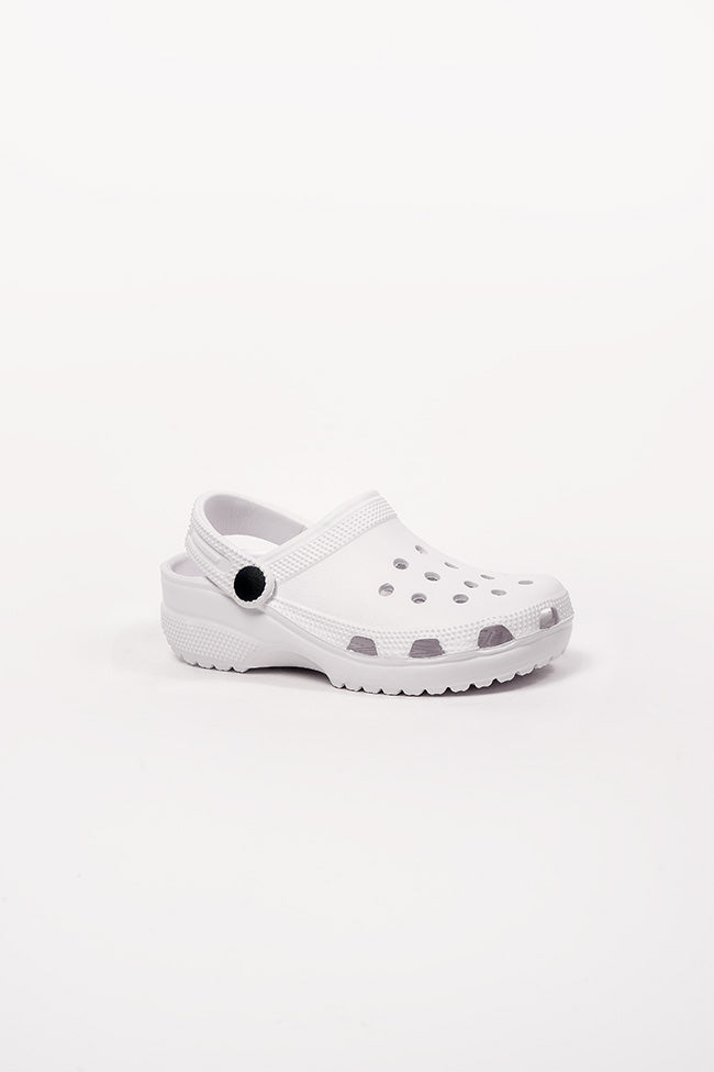 Danny Black and White Clogs Sizes 24-29