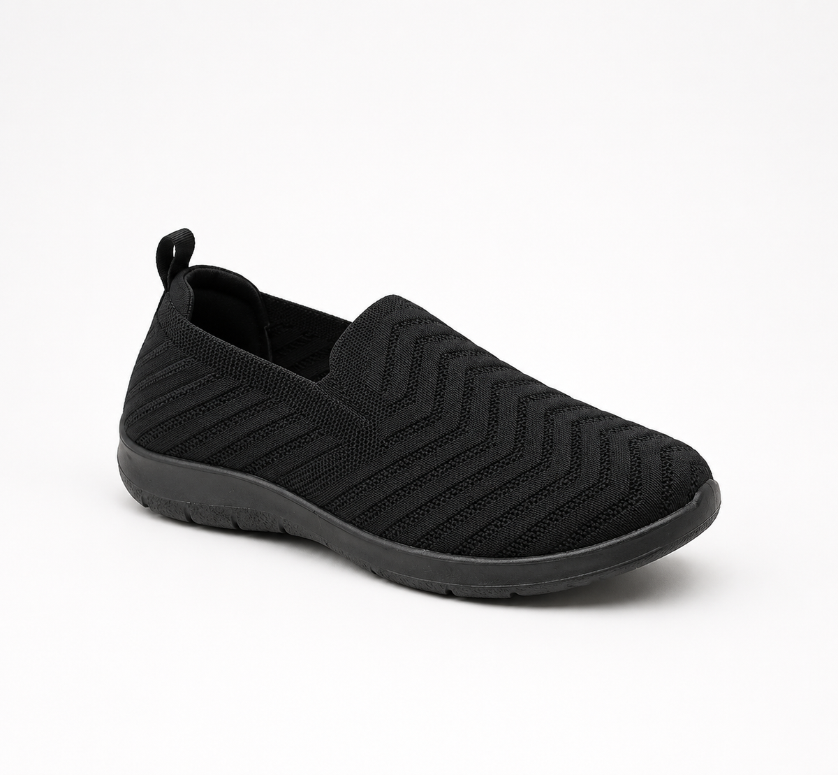 Lydia Ladies Black Casuals
