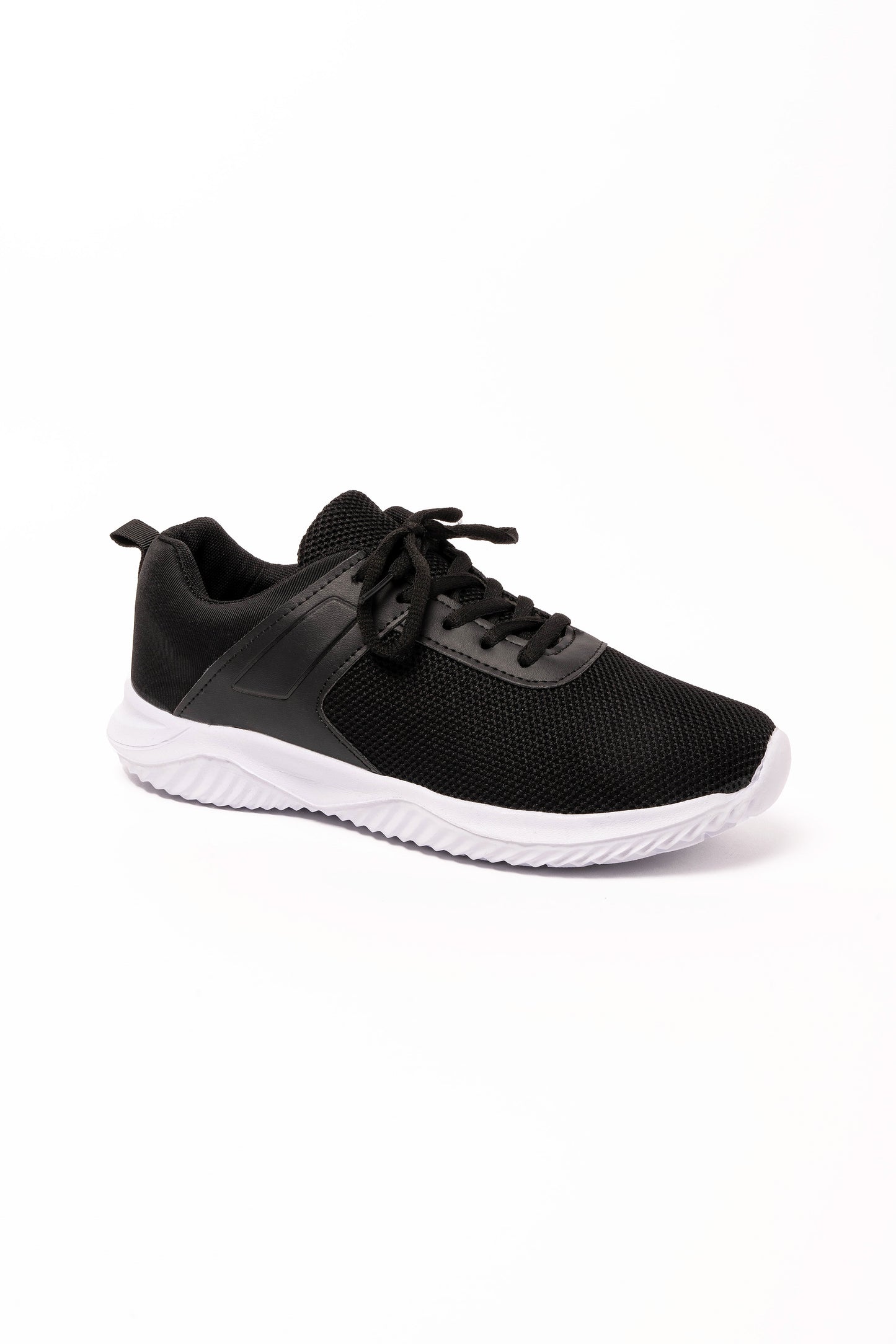 Ryan Men's Lace Up Trainer Black