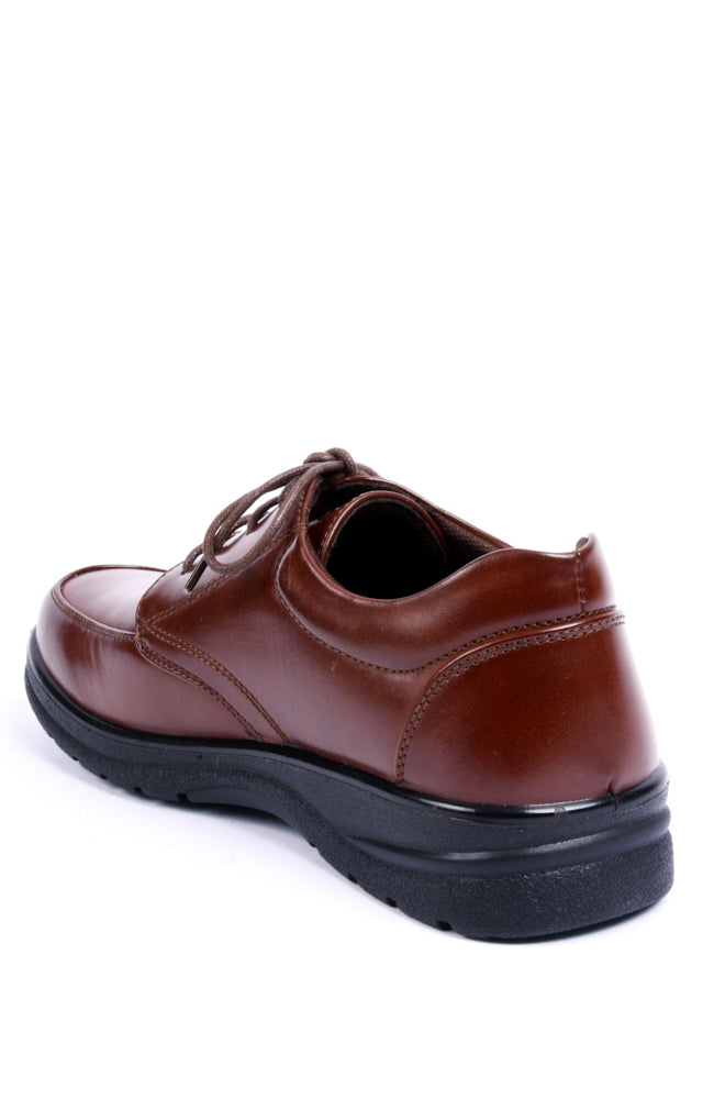 Reuben Dark Tan Dr Lightfoot Lace Up M12A