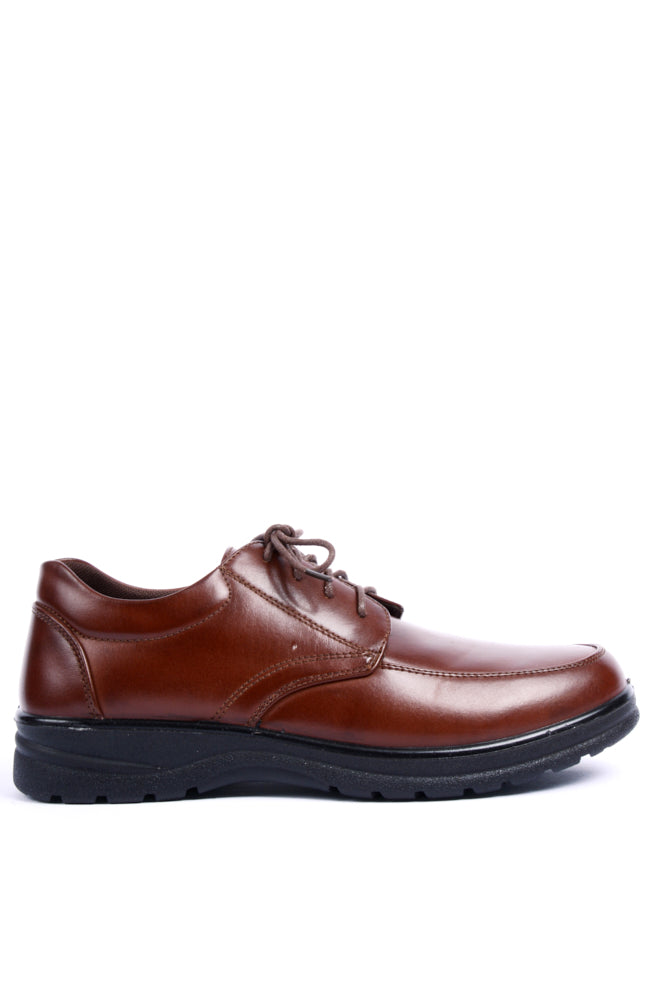 Reuben Dark Tan Dr Lightfoot Lace Up M12A