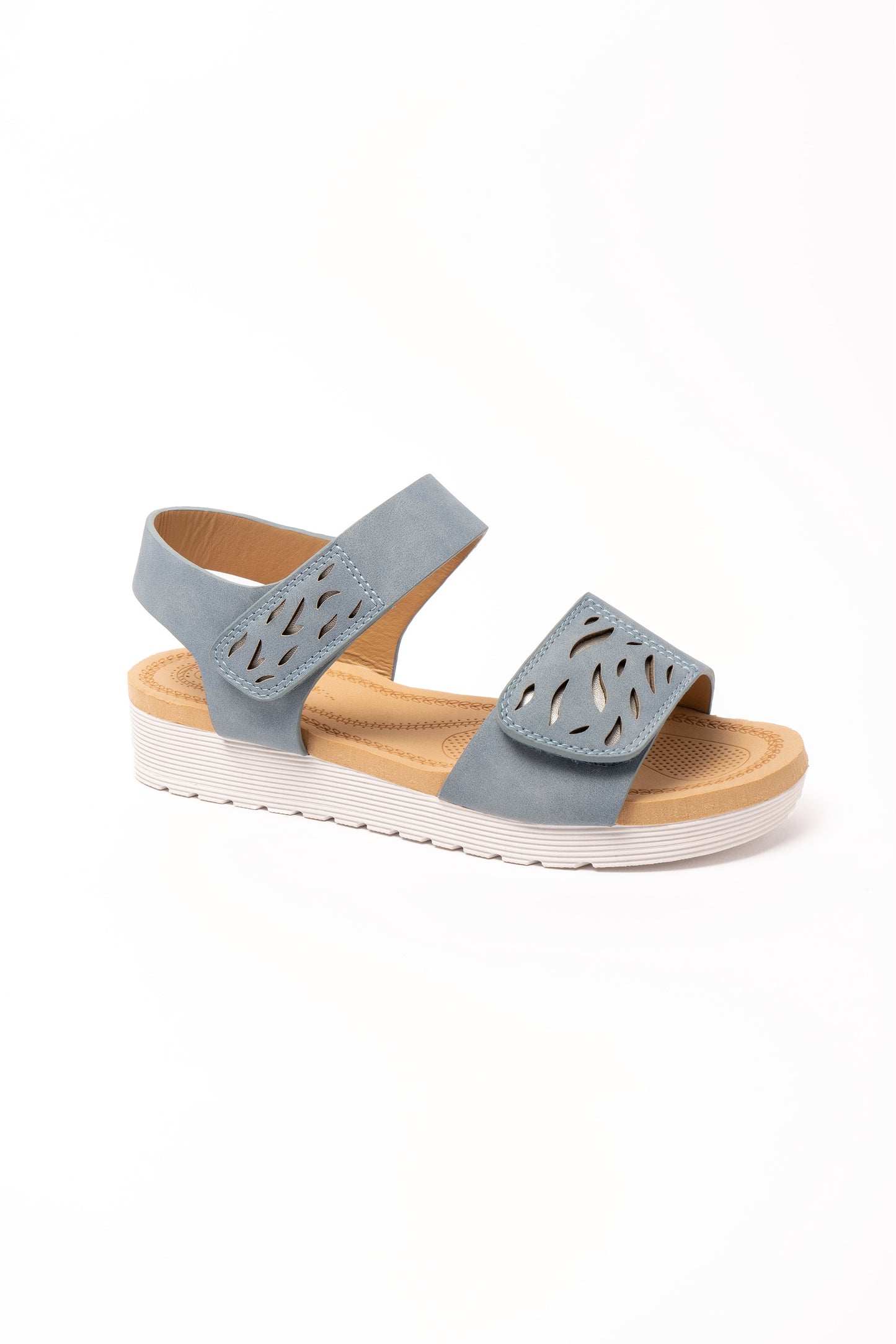 Ada Adjustable Strap Sandal Pale Blue