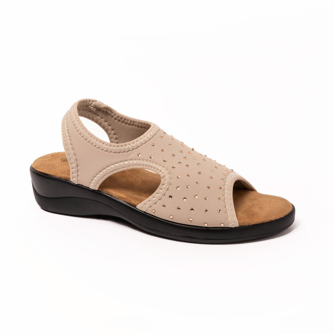Jenny Taupe Dr Lightfoot Sandal