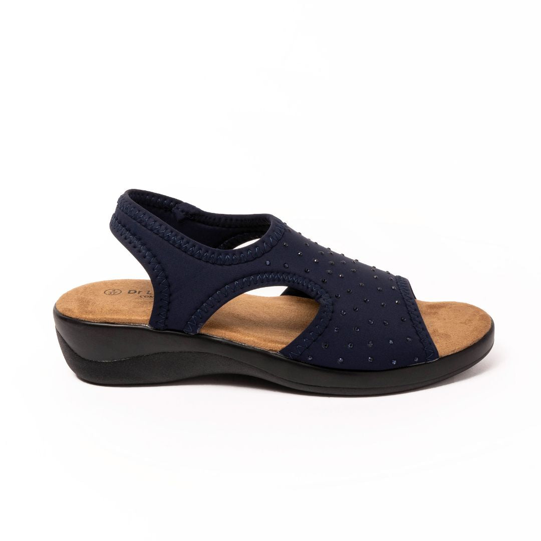 Jenny Navy Dr Lightfoot Sandal