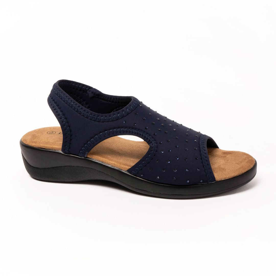 Jenny Navy Dr Lightfoot Sandal