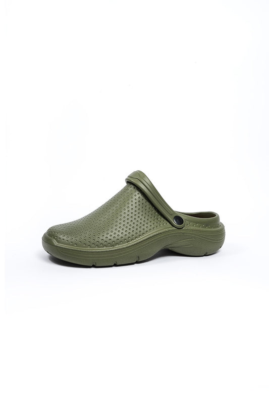 Atlas Men Full Garden Clog Khaki UK7-11