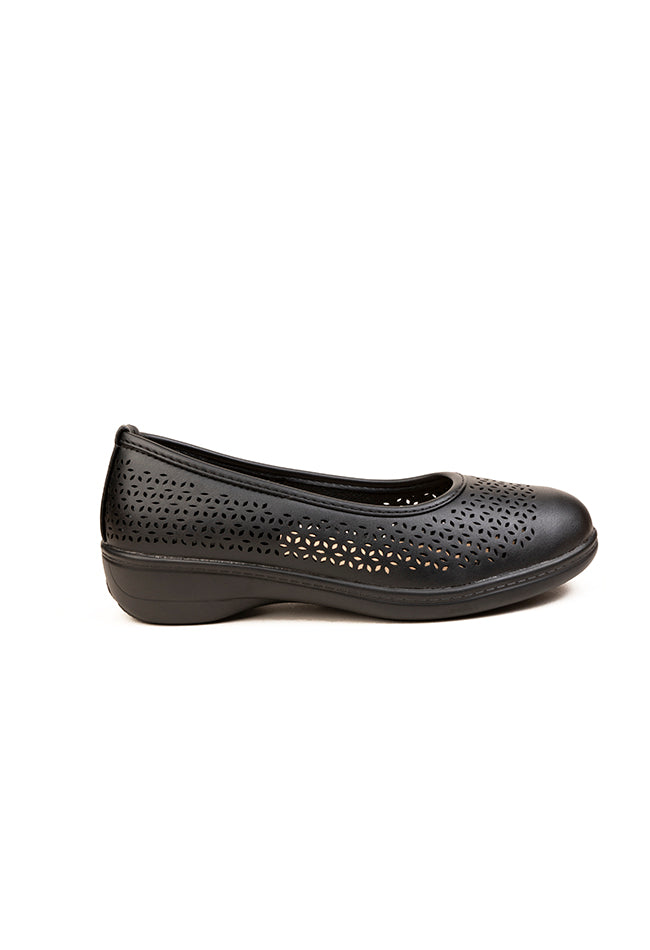 Alice Ladies Dr. Lightfoot Black Ballerina Pump