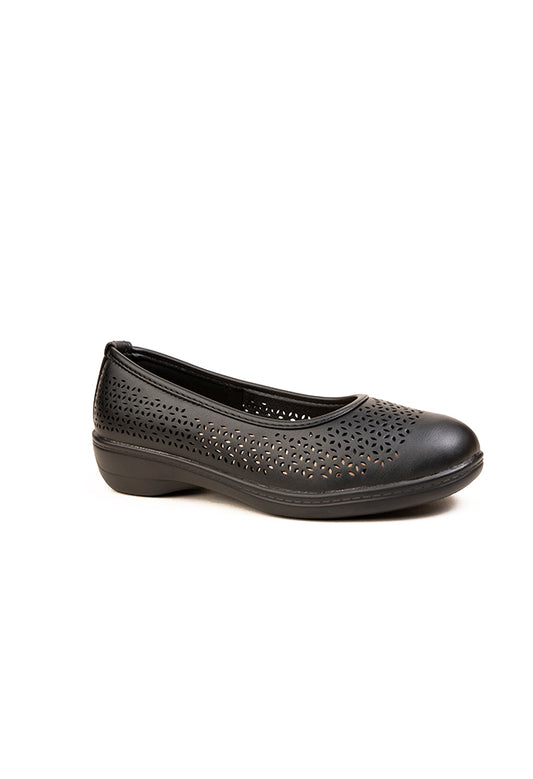 Alice Ladies Dr. Lightfoot Black Ballerina Pump