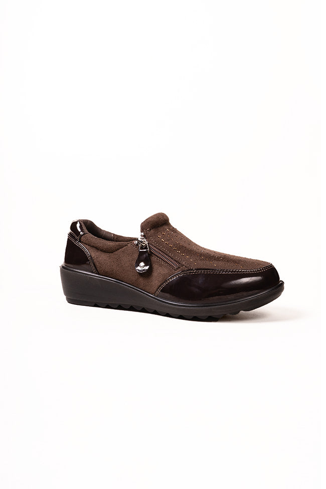 Julie Dr. Lightfoot Ladies Brown Casuals