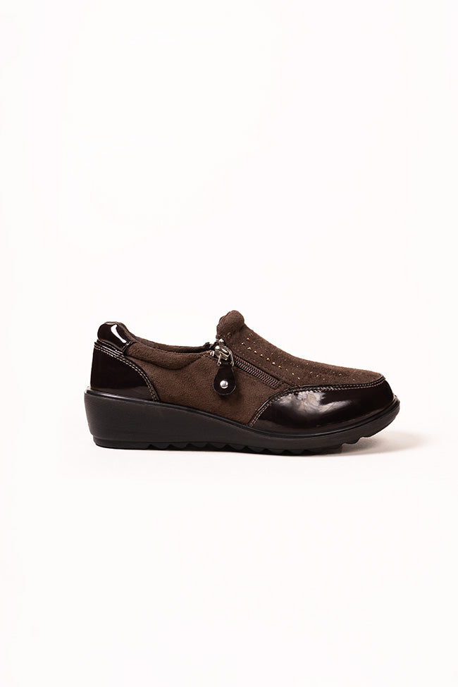 Julie Dr. Lightfoot Ladies Brown Casuals