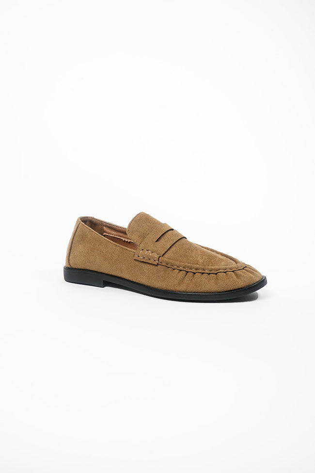 Deborah Ladies Natural Microfiber Loafer 4x8