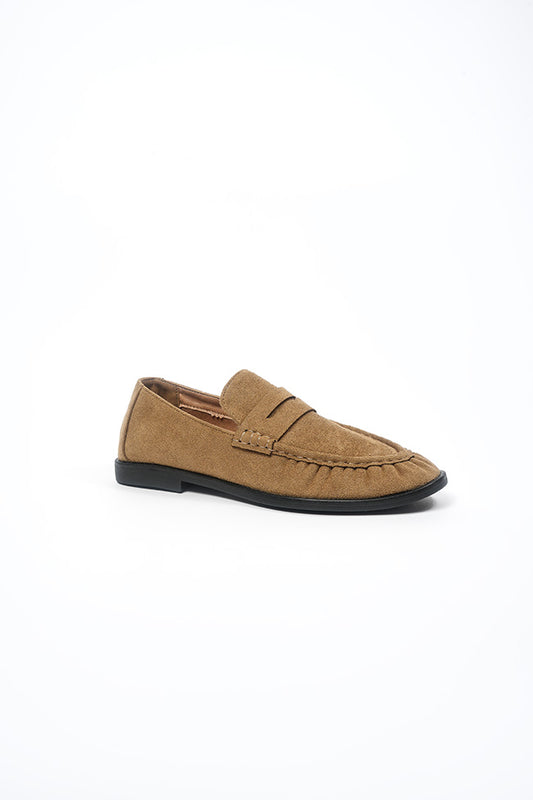 Deborah Ladies Natural Microfiber Loafer 4x8