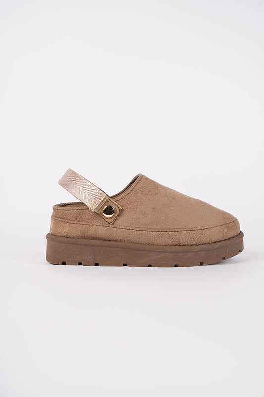 Molly Ladies Mushroom Mule Slingback Slipper