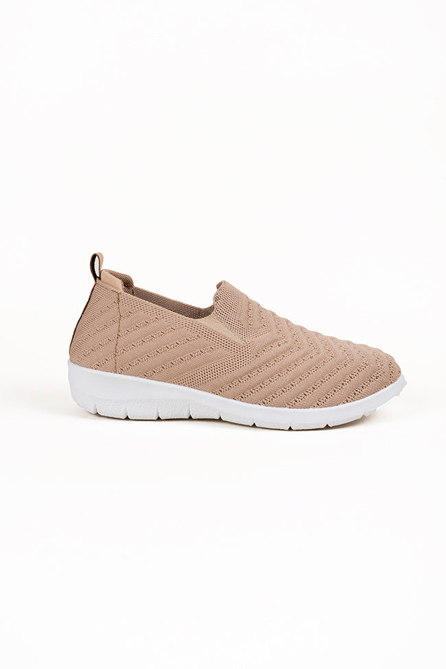 Lydia Ladies Flyknit Beige