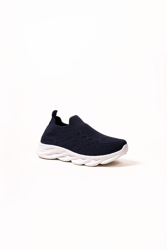 Alex Kids Navy  Flyknit Trainer