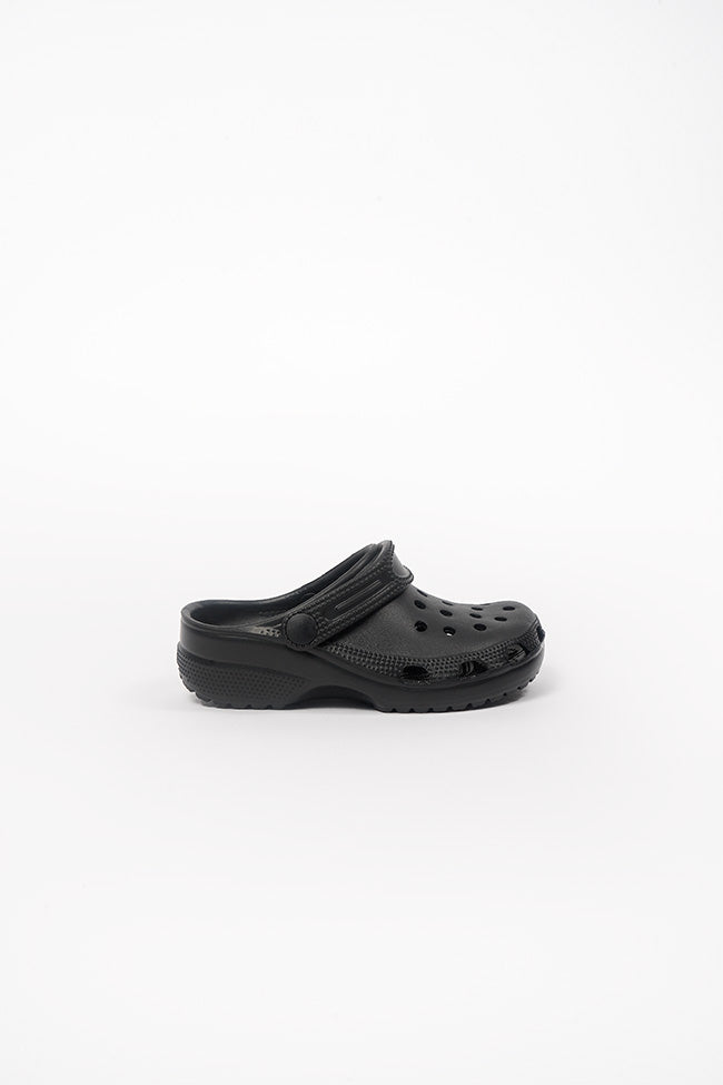 Danny Black and White  Clogs Sizes 18-23