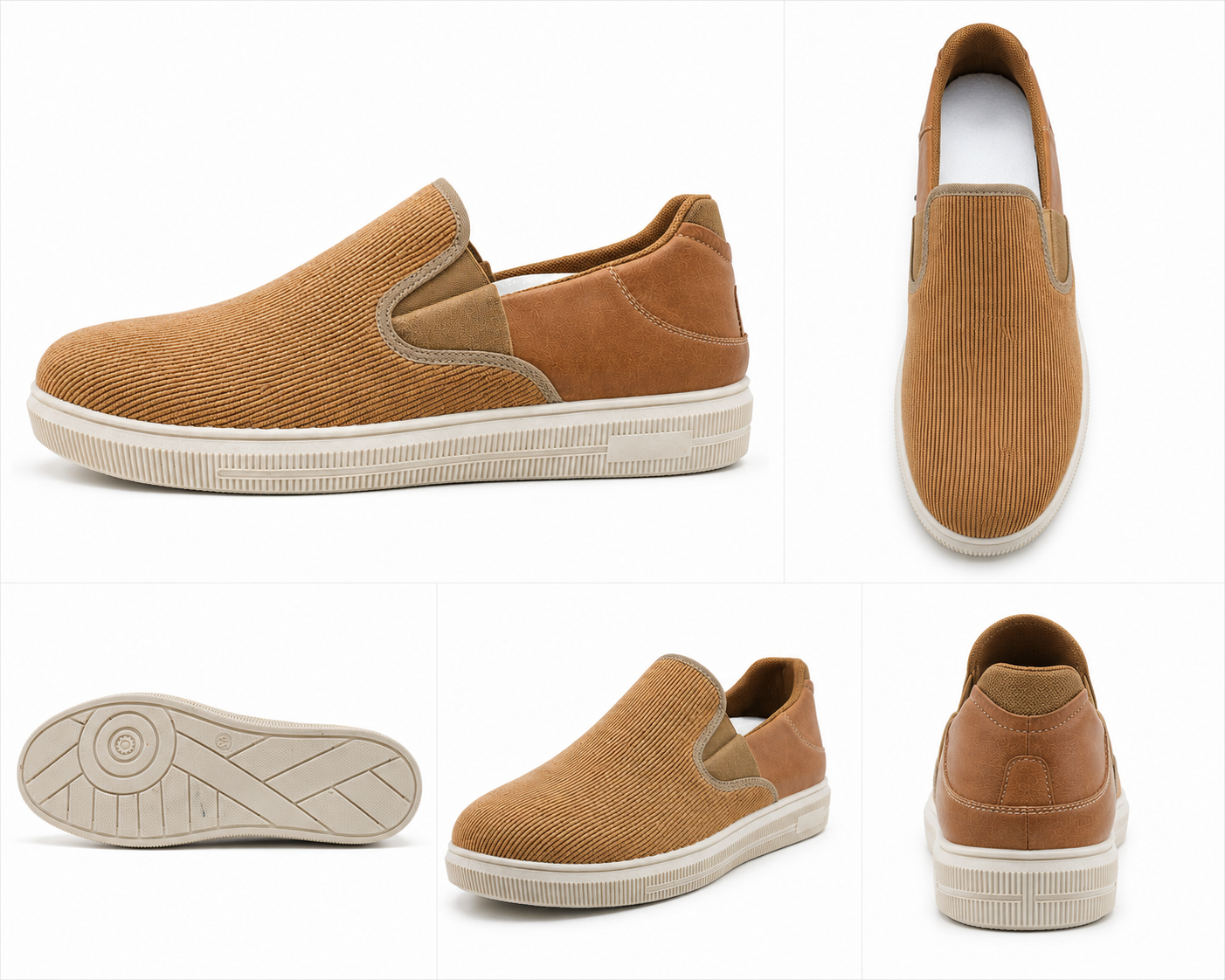 Alan Men's INSHU Twin Gusset Casuals Tan
