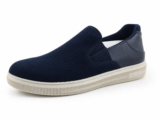 Alan Men's INSHU Twin Gusset Casuals Navy