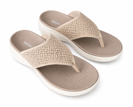 Hallie Toe Post Ladies Blush Sandal