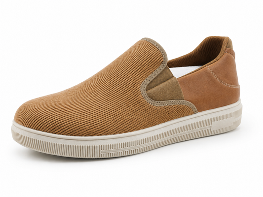 Alan Men's INSHU Twin Gusset Casuals Tan