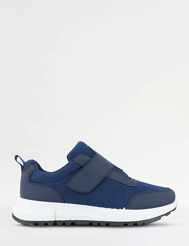 NEW Avery Ladies Touch Fasten Navy  Trainers
