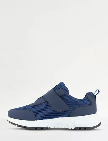 NEW Avery Ladies Touch Fasten Navy  Trainers