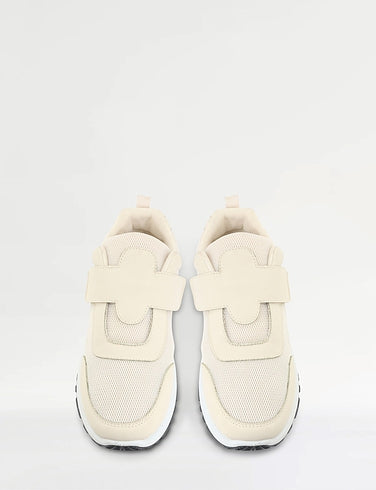 NEW Avery Ladies Touch Fasten Beige Trainers