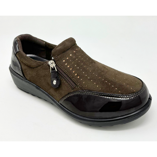 Julie Dr. Lightfoot Ladies Brown Casuals