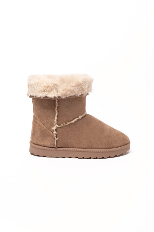 GEORGIA FUR LINED CALF LENGTH BOOT