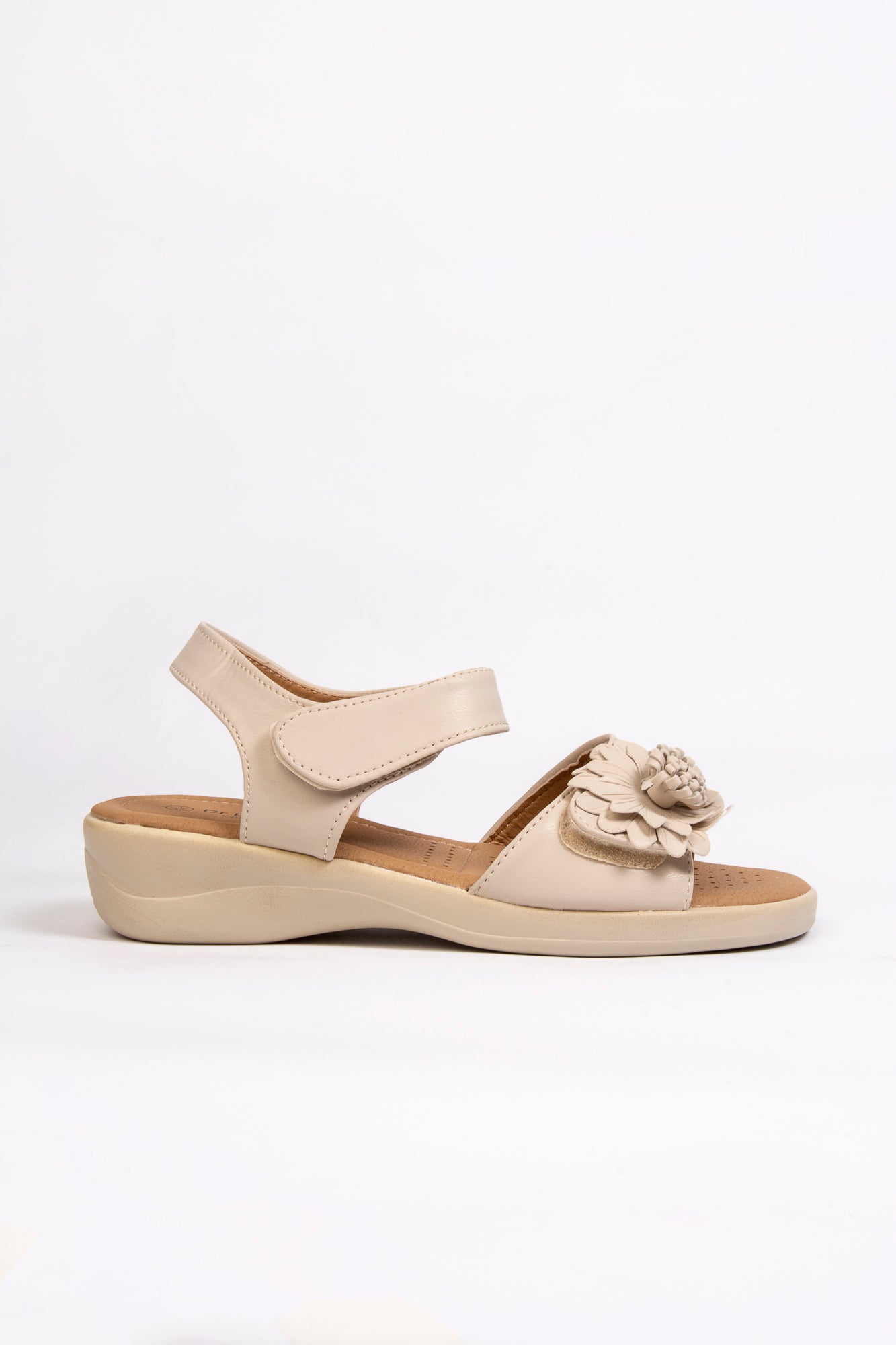 Beige comfort sale sandals